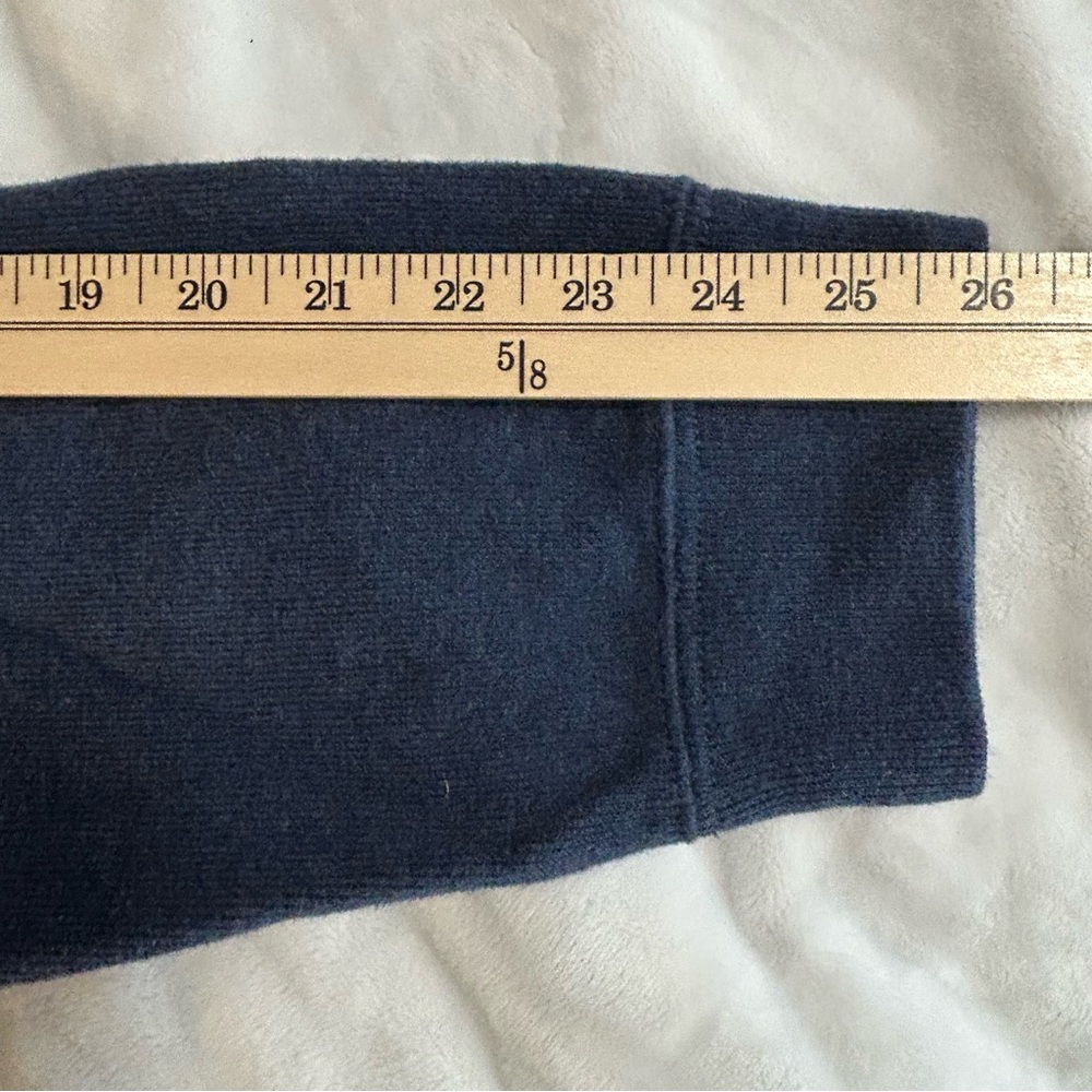 Polo Ralph Lauren Mens Navy Estate Quarter-Zip Pullover sz XL Preppy Old Money - Picture 9 of 10
